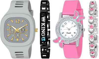 PEPPER STYLE Analog Watch  - For Couple