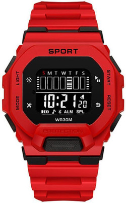 Joymart 601 Silicone Strap Hybrid Multi Function Working Premium Quality LED Luminous Light Digital Watch  - For Men