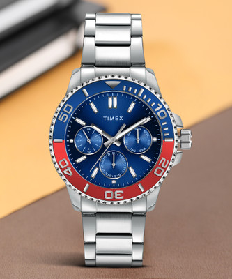 TIMEX Multi Function Blue Dial Analog Watch  - For Men