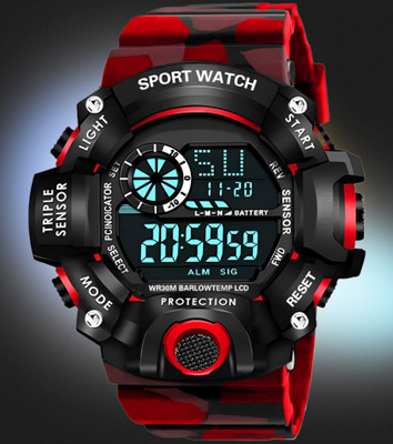 HALA G90 Digital Multi-Function Watch Stylish Sports Silicon Strap Amazing Look Style Digital Watch  - For Boys