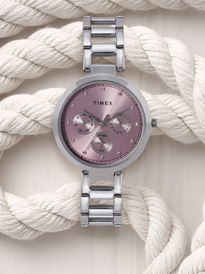 TIMEX Pink-Dial Analog Watch  - For Women