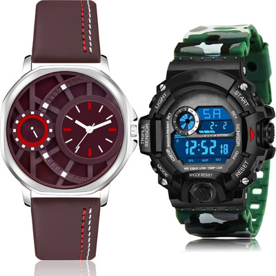 TIMOXIDE BM46-BC20 Analog-Digital Watch  - For Men