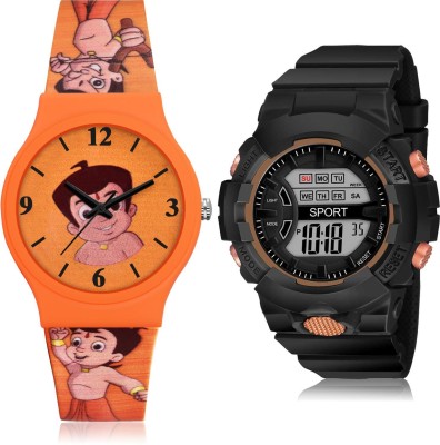 TIMETRANSELEVATE CM733-DG33 Analog-Digital Watch  - For Boys