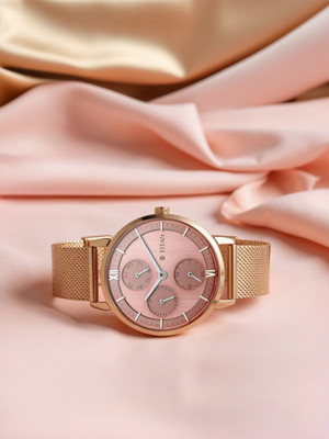 Titan NQ2652WM01 Neo Ladies V Analog Watch  - For Women