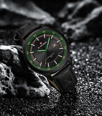Alix 9248 Japanese Movement Luminous Waterproof Sports Look with Date Display Analog Watch  - For Men