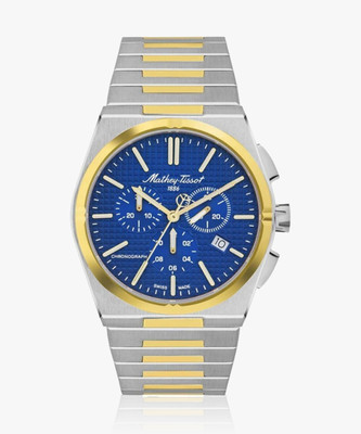 Mathey-Tissot H117CHBBU Chronograph Swiss Made Blue Dial Analog Watch  - For Men