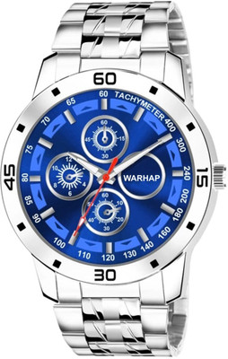 WARHAP Max Well Tranado Robust Analogue Silver Analog Watch  - For Boys