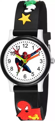Habstone Habstone New Black Silicone Strap Analog Watch For Boys Analog Watch  - For Boys & Girls