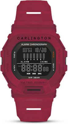 Carlington Endurance 2106 Red Endurance Series Digital Watch  - For Men