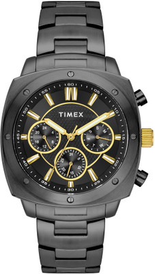 TIMEX Multifunction Black Dial Analog Watch  - For Men