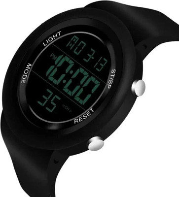 SHURAI Digital Blue Ring watch Men Waterproof Sports Watch for Men Boys with Backlight Alarm Snooze Stopwatch Digital Watch  - For Boys