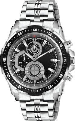 Chronorex Silver Phantom Chrono Silver Phantom Chrono Multifunction DLX Analog Watch  - For Men