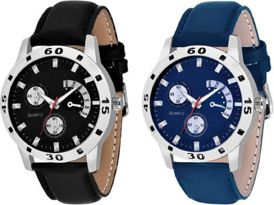Miss Perfect 206BUBU Chronograph Pattern Blue Watch Analog Watch  - For Men