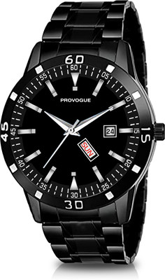 PROVOGUE Formal Stainless Steel Chain Watch Basic Analog Watch for boys and Men Analog Watch  - For Men