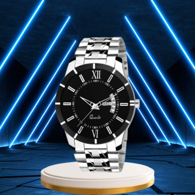 Giomex Young Gen Unique Day And Date Black Watch Analog Watch  - For Men