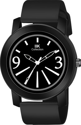 IIK Collection IIK-949M Round Numerical Dial Analogue Men Watch with Adjustable Fixable Silicon Strap Analog Watch  - For Men