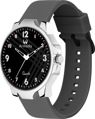 ARMADO AR-MH-1381427-Dark Grey-Black Men's And Boys Watch With Stylish Along Comfortable Strap Analog Watch  - For Men