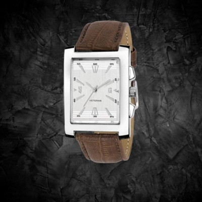 Giomex Preimum Look Analog Square Leathers Strap Wrist Watch Analog Watch  - For Men