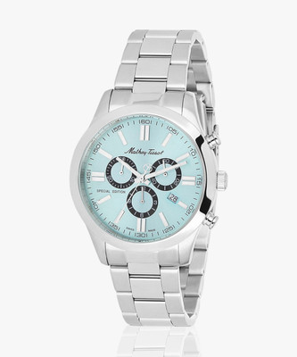Mathey-Tissot H455CHSK Chronograph Swiss Made Blue Dial Analog Watch  - For Men