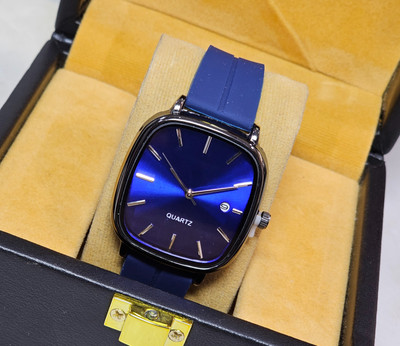 SDK NEW SQUARE DESIGN SILICON STRAP WATCH FOR WOMEN NEW SQUARE DESIGN SILICON STRAP WATCH FOR WOMEN Analog Watch  - For Men & Women