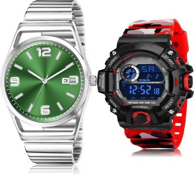 TIMETRANSELEVATE BL46.155-BC21 Analog-Digital Watch  - For Men