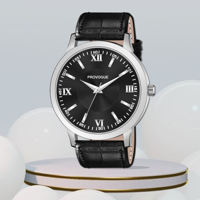 PROVOGUE PRV-114-BLACK Big Dial Analog Watch  - For Men