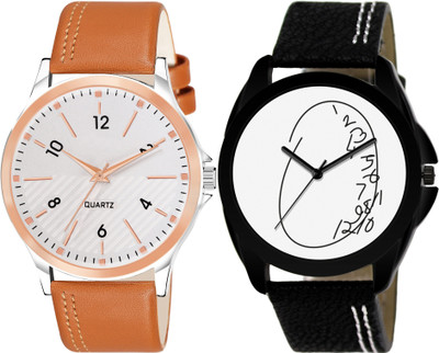 Naavli LR55_Combo_LR94 Analog Watch  - For Men & Women
