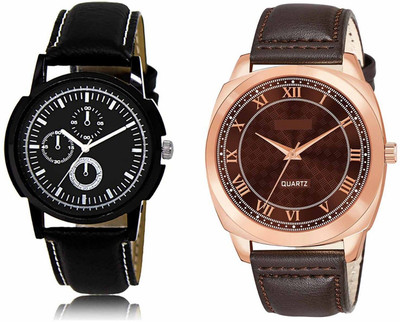 PTV Fashion VAR13-VAR89 Classic White Dial Round Analog Watch for Men Series Analog Watch  - For Men