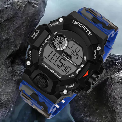 Miss & Chief KID-7001 Date Alarm Calendar Shockproof Watches for Unisex Analog Watch  - For Boys & Girls