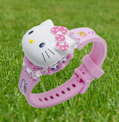SHREESHAYAMTRADER Hello Kitty Watch For Grils Digital Watch  - For Girls
