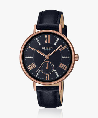 CASIO SHE-3066PGL-1AUDF Sheen Analog Watch  - For Women