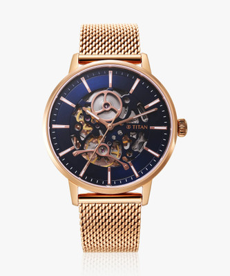 Titan Mechanical Slimline Mechanical Slimline Analog Watch  - For Men