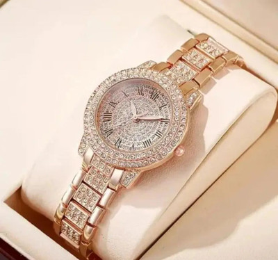 Glowme analog watch Roman number analog woman wtach Analog Watch  - For Women