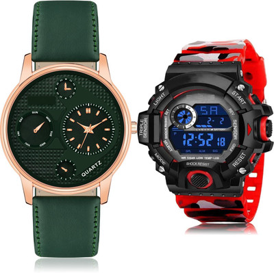 TIMETRANSELEVATE BM30-BC21 Analog-Digital Watch  - For Men