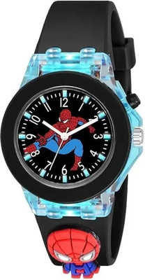Fash KIDS 3D CARTOON WITH LIGHT Analog Watch  - For Boys & Girls