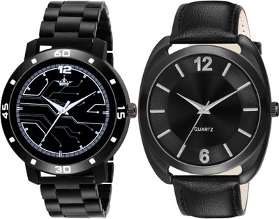 Naavli LR113_Combo_LR76 Analog Watch  - For Men & Women