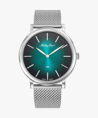 Mathey-Tissot Swiss Made Sunburst Green Dial Classic Analog Watch  - For Men