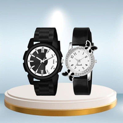 MAHAVIRA COLLECTION Couple Combo Attractive Trending Young Gen Couple Watch Analog watches for men & women Analog Watch  - For Couple