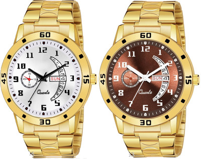 Caihong GOLD-19-AND-GOLD-18 Analog Watch  - For Men