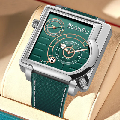 DoubleRun Analog Watch  - For Men