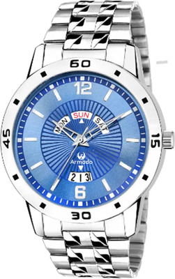 ARMADO 2540-Blue Blue color Day and Date Analog watch for Boys Analog Watch  - For Men