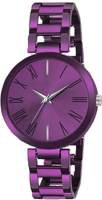WEDSCOY Best Choice Women SimpleDesigner Round Dial Fancy Colorful Metal Chain Best Choice Women SimpleDesigner Round Dial Fancy Colorful Metal Chain Analog Watch  - For Girls