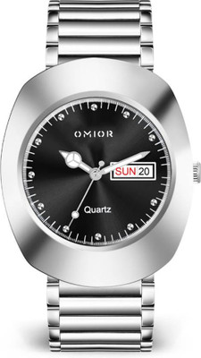 Omior OM-RDO-SW-0101 Unique Design Adjustable Chain Analog Watch  - For Men