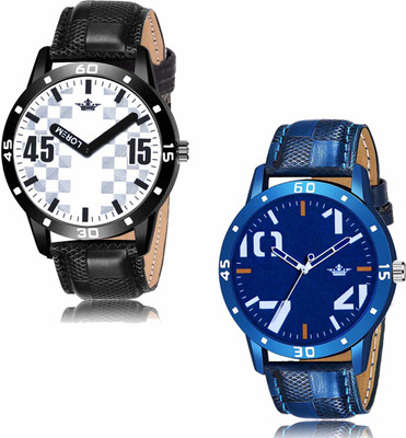 LOREM OE-LR58-LR59 Analog Watch  - For Men