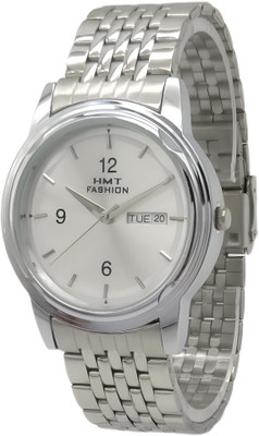 Hmt Fashion Analog Day Date Functioning Stainless Steel Chain Watch for Men Formal Watches Series Analog Watch  - For Men