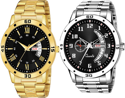 Caihong GOLD-24-AND-SLV-1 Analog Watch  - For Men