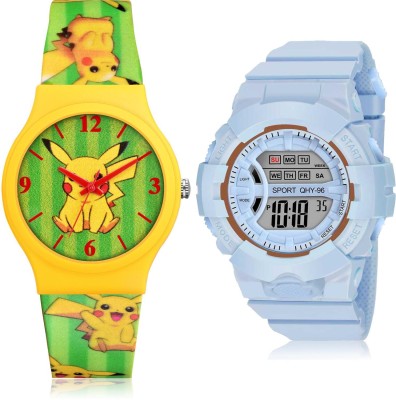 TIMETRANSELEVATE CM729-DG34 Analog-Digital Watch  - For Boys