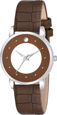 Shocknshop Brown Dial Wrist Watch for Womens and Girls (Brown Coloured Dial & Strap) Analog Watch  - For Women