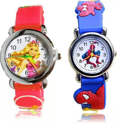 dmash Analog Watch Classical Children's Cartoon Design Analog Watch  - For Boys & Girls