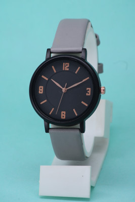 ZANZEER Attractive Ethnic Design Black Case Fancy Leather Belt Attractive Ethnic Design Black Case Fancy Leather Belt Analog Watch  - For Women